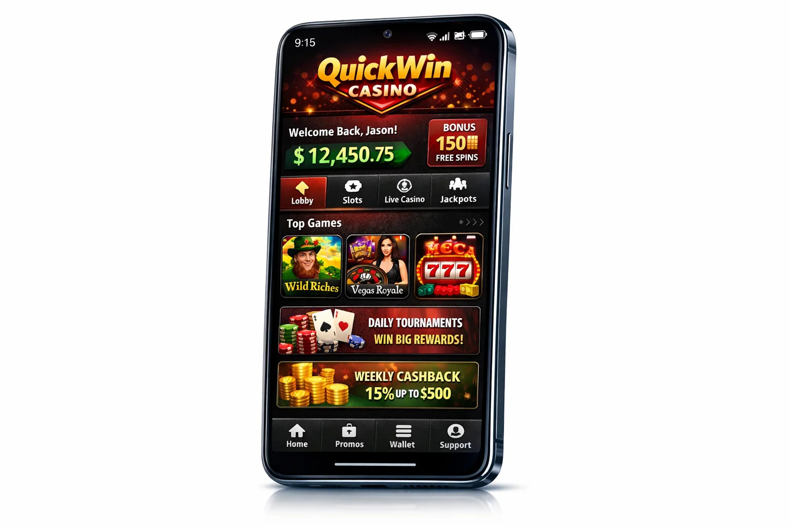 Quickwin Casino Application Mobile